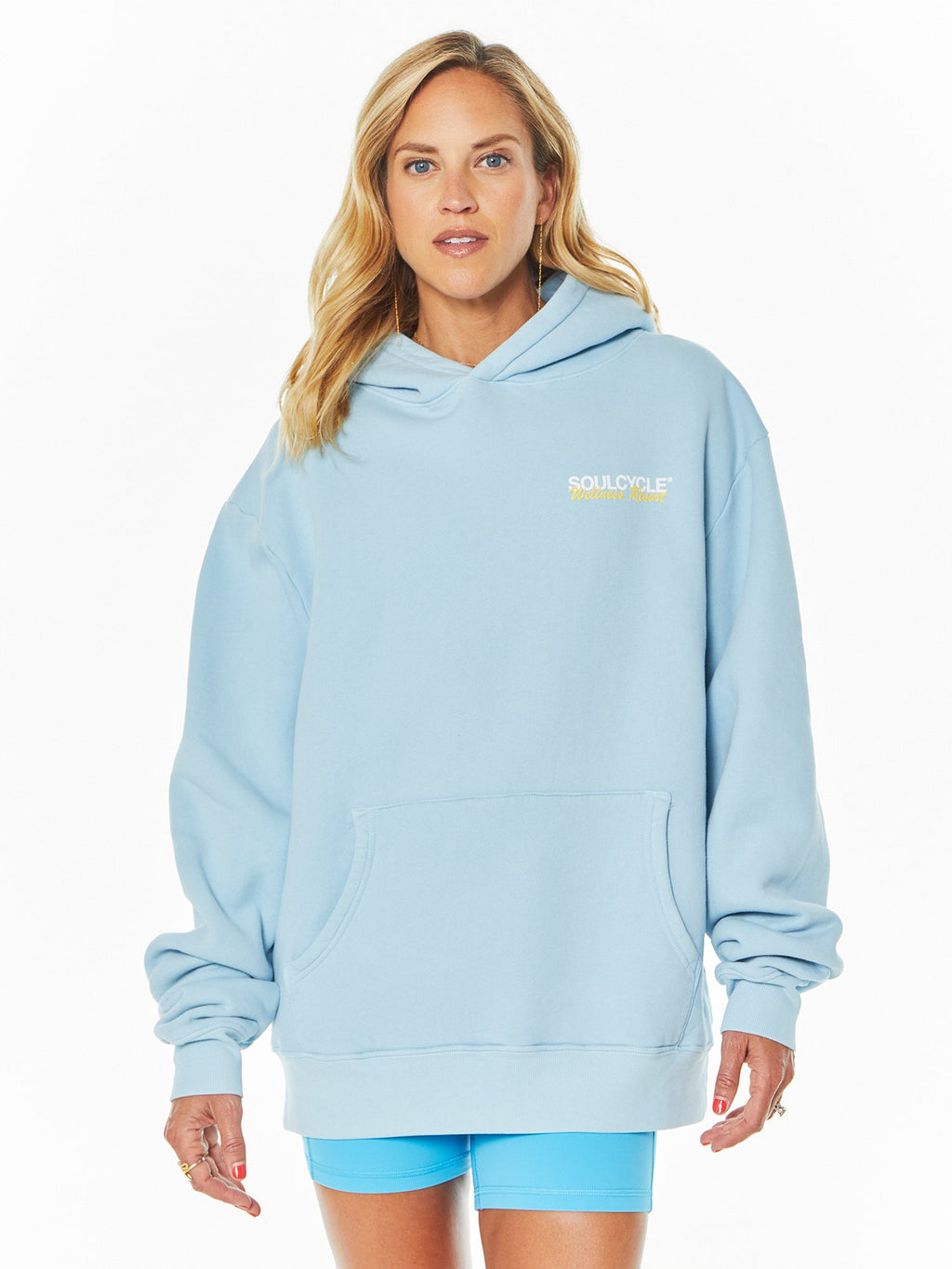 WELLNESS PRYCE HOODIE LIGHT BL