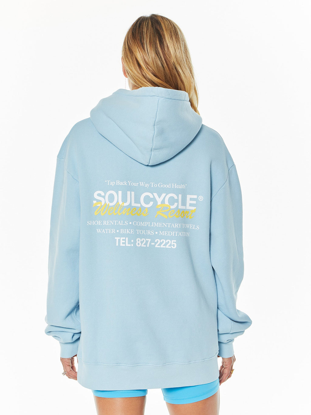 WELLNESS PRYCE HOODIE LIGHT BL