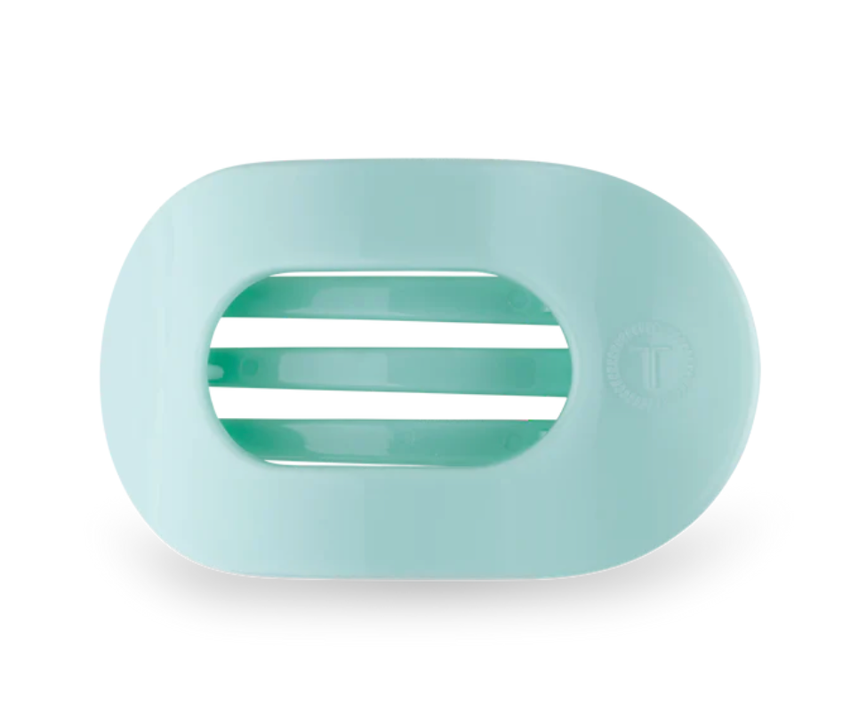 Small Flat Round Hair Clip
