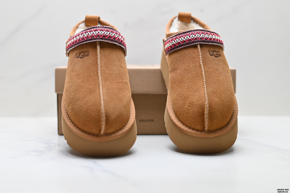 UGG Tazz Shearling Platform Slip-Ons