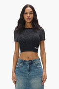 Crystal Fade Baby Tee