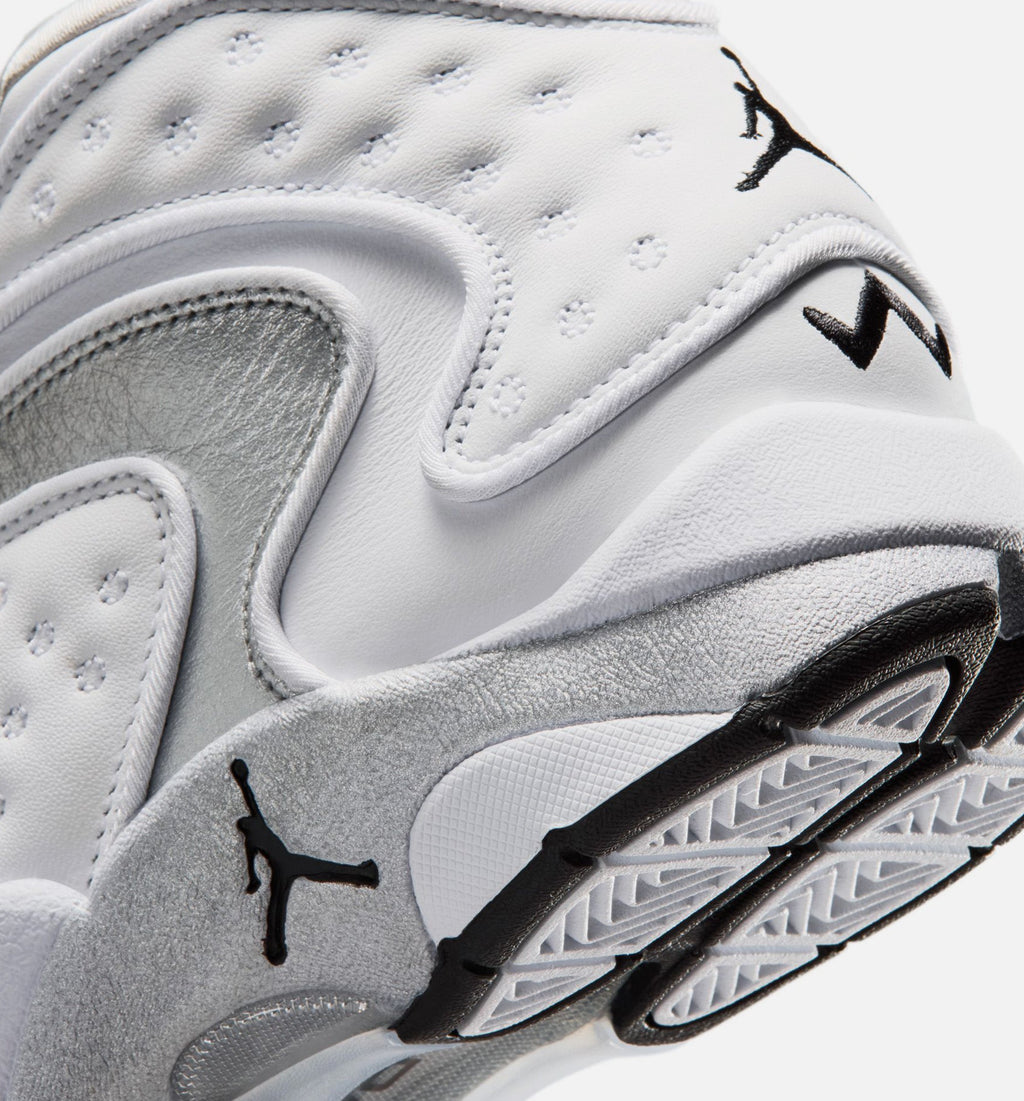 Women's Air Jordan OG White Metallic Silver