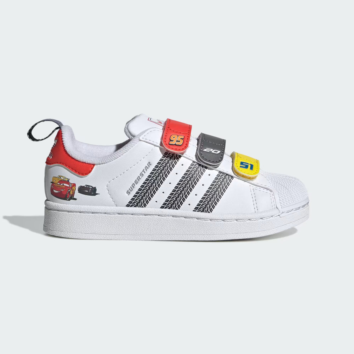PS Adidas Pixar Cars Superstar II Comfort Closure