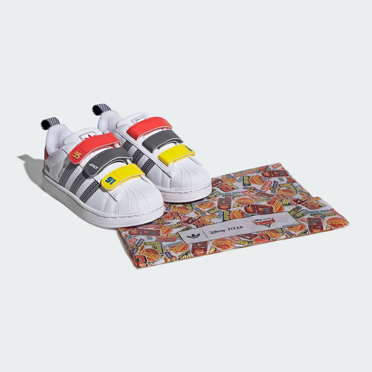 PS Adidas Pixar Cars Superstar II Comfort Closure