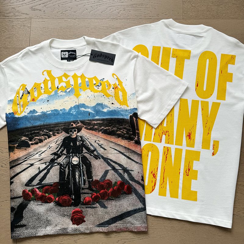 Godspeed Out of Many One Graphic T-Shirt