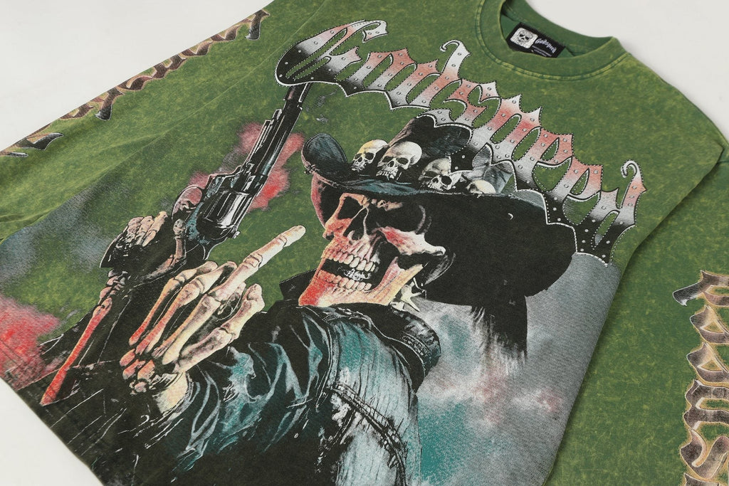 Godspeed Washed Rock Graphic Long-Sleeve T-Shirt