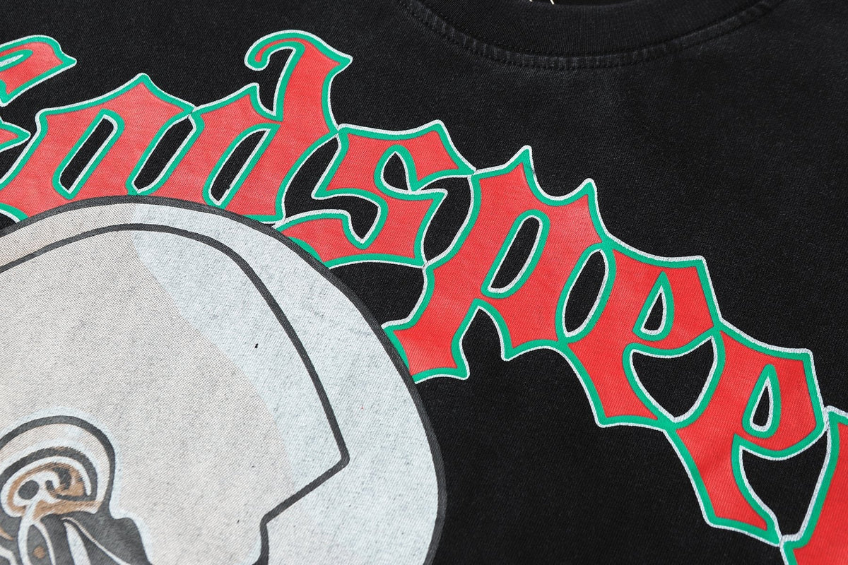 Godspeed Skeleton Graphic Short-Sleeve T-Shirt