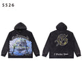 Godspeed E Pluribus Unum Skull Graphic Hoodie