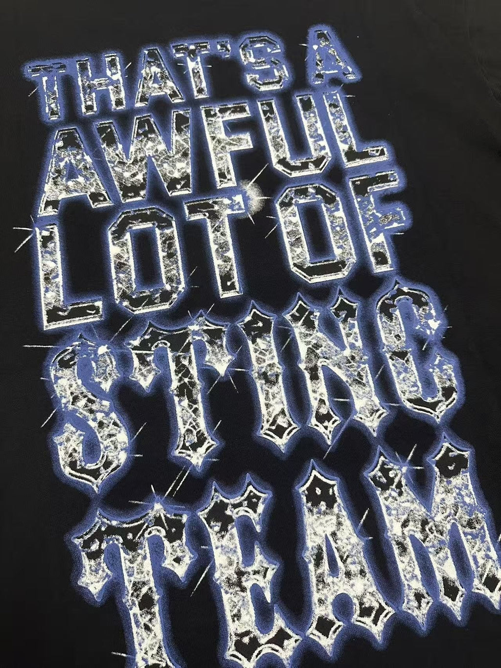 THAT'S A AWFUL LOT OF COUGH SYRUP Skull Graphic T-Shirt