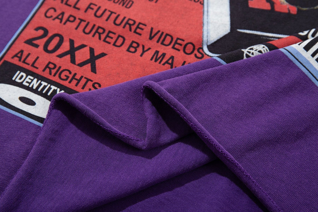 MAJESTIK Purple Tour Graphic T-Shirt