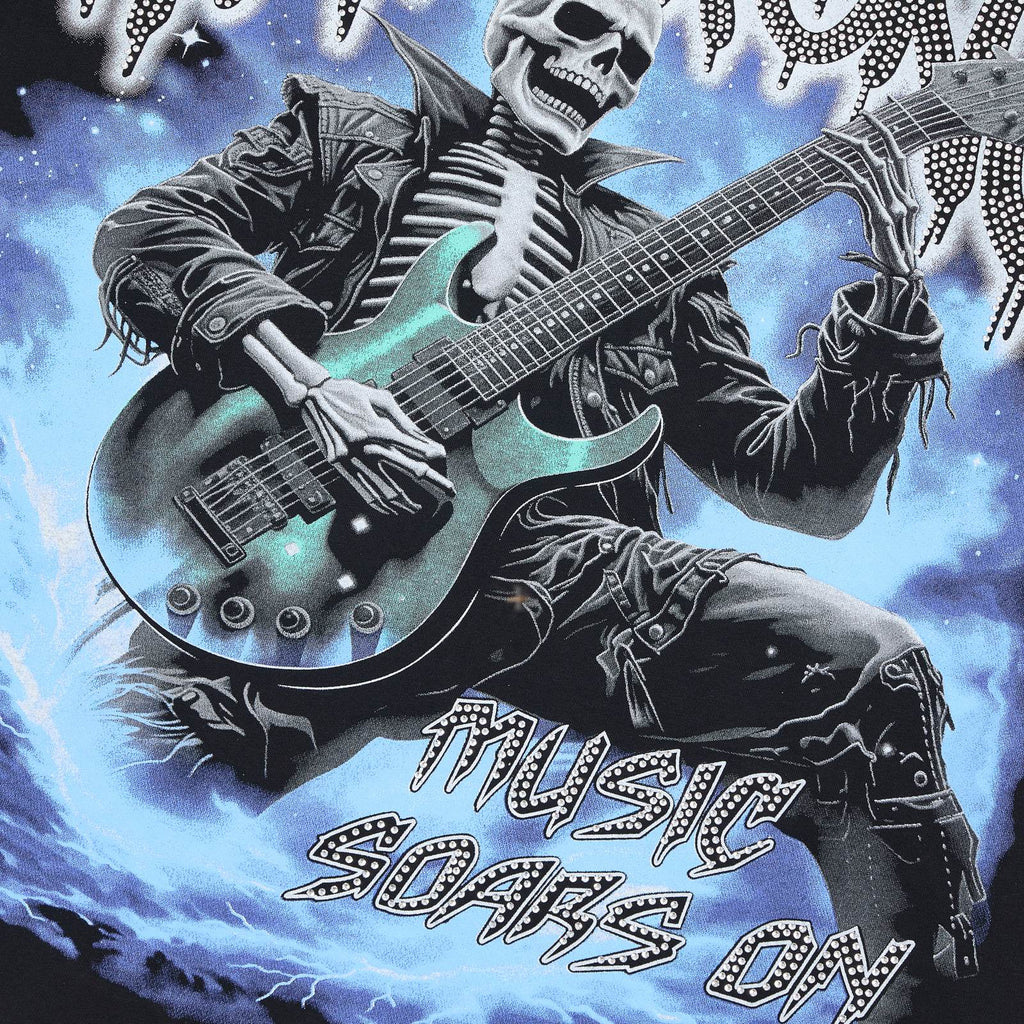 HARMONY Guitar Skeleton Graphic T-Shirt