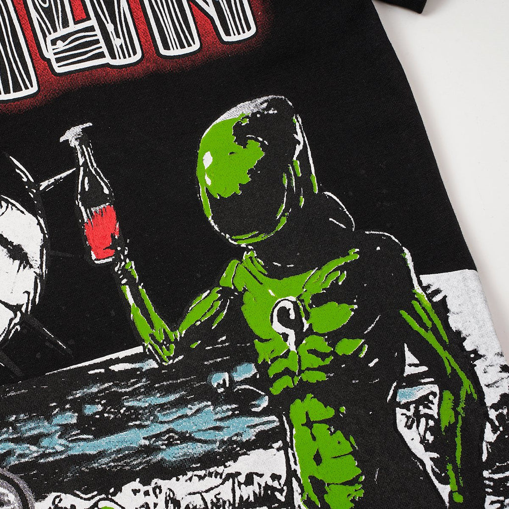 MIXED EMOTION Front and Back Graphic T-Shirt