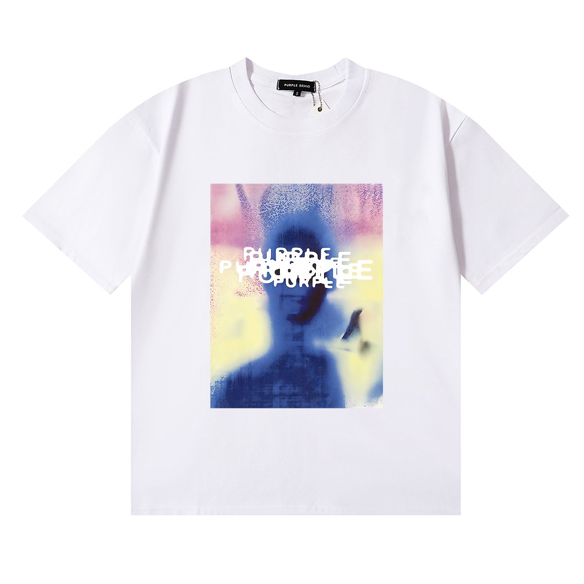 Purple Brand Afterimage Graphic T-Shirt