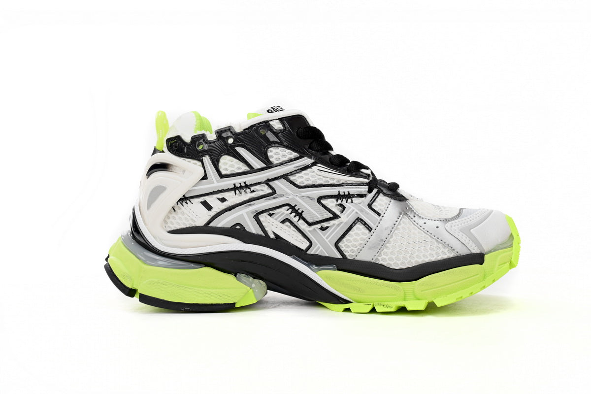 Balenciaga Runner White Neon Yellow 677403W3RBP1093