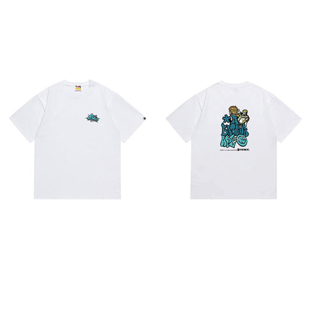 BAPE Ape Head Graphic Streetwear T-Shirt