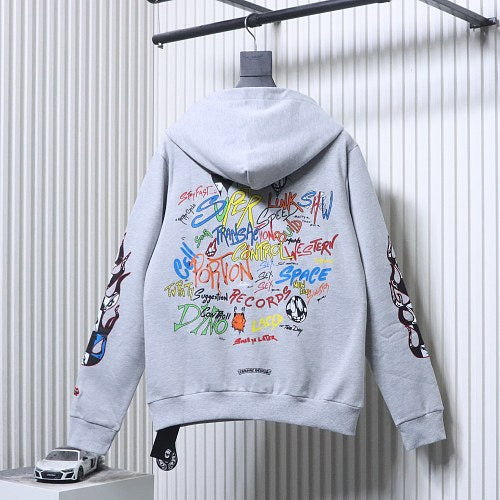 Chrome Hearts x Matty Boy PPO Stay Fast Hoodie Grey