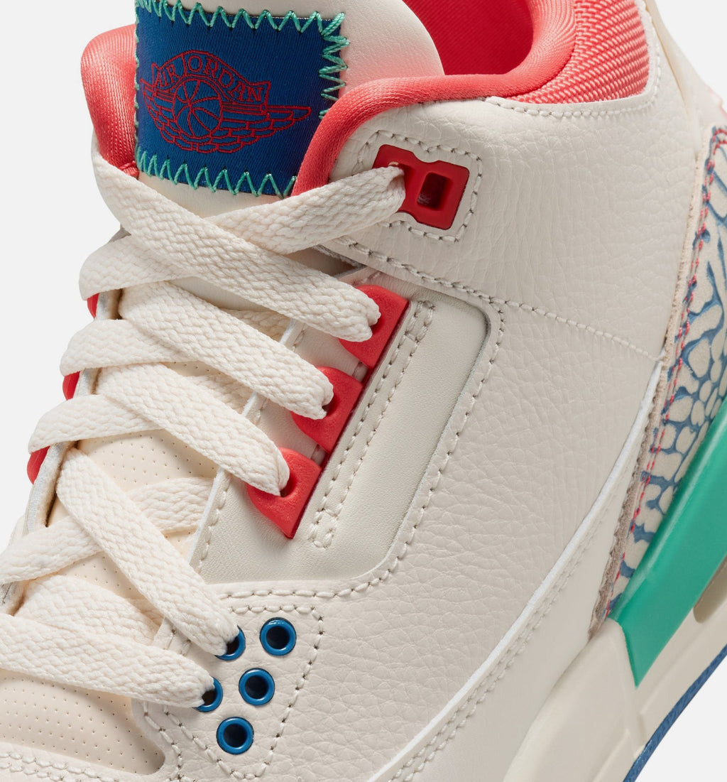 Air Jordan 3 Retro Play Your Way Grade School Shoes