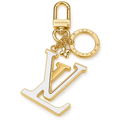 Louis Vuitton Brass Flower Bag Charm Keychain