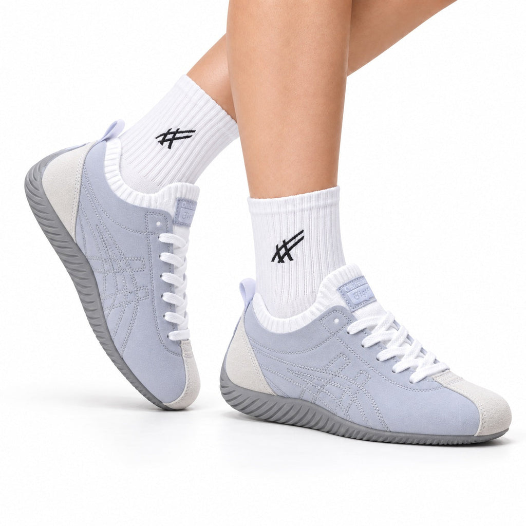 Onitsuka Tiger Low Profile Runner White Silver Unisex Shoes Style 31