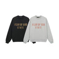 RSNOW Fear of God Essentials Jersey Long Sleeve Tee Black/Dark Heather