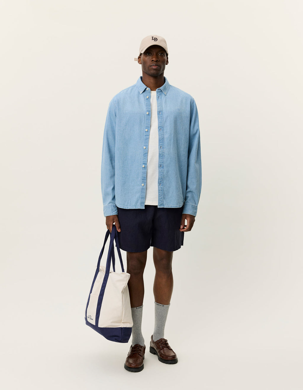 Les Deux Konrad Denim Shirt
