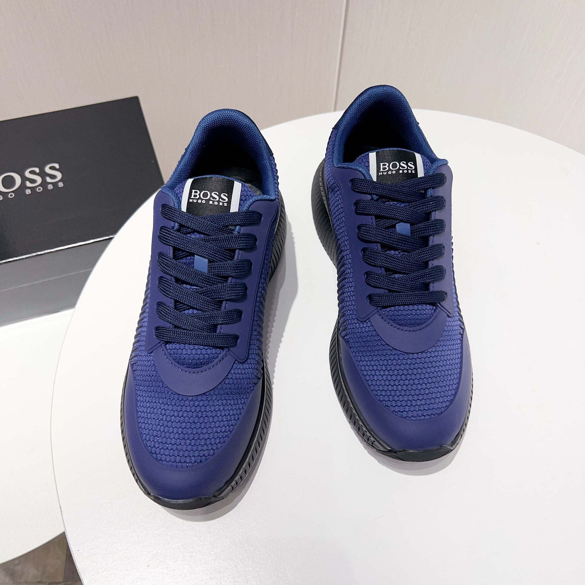 BOSS Knit Running Shoes