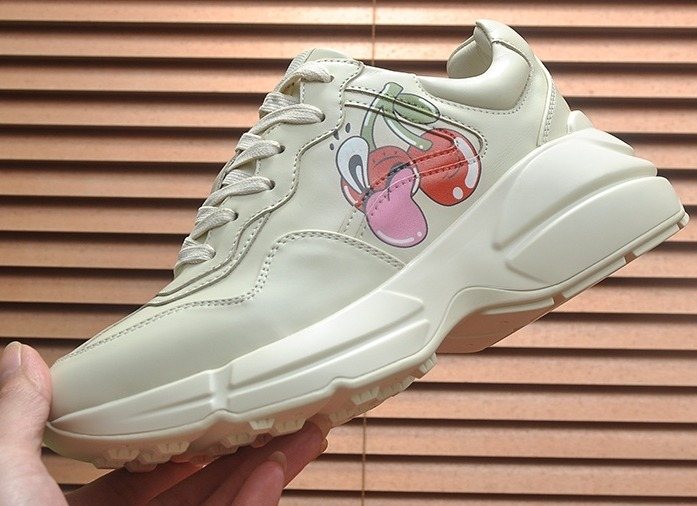 Gucci Heart & Cherry Chunky Sneakers