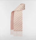 Dior Fringed Patterned Scarf