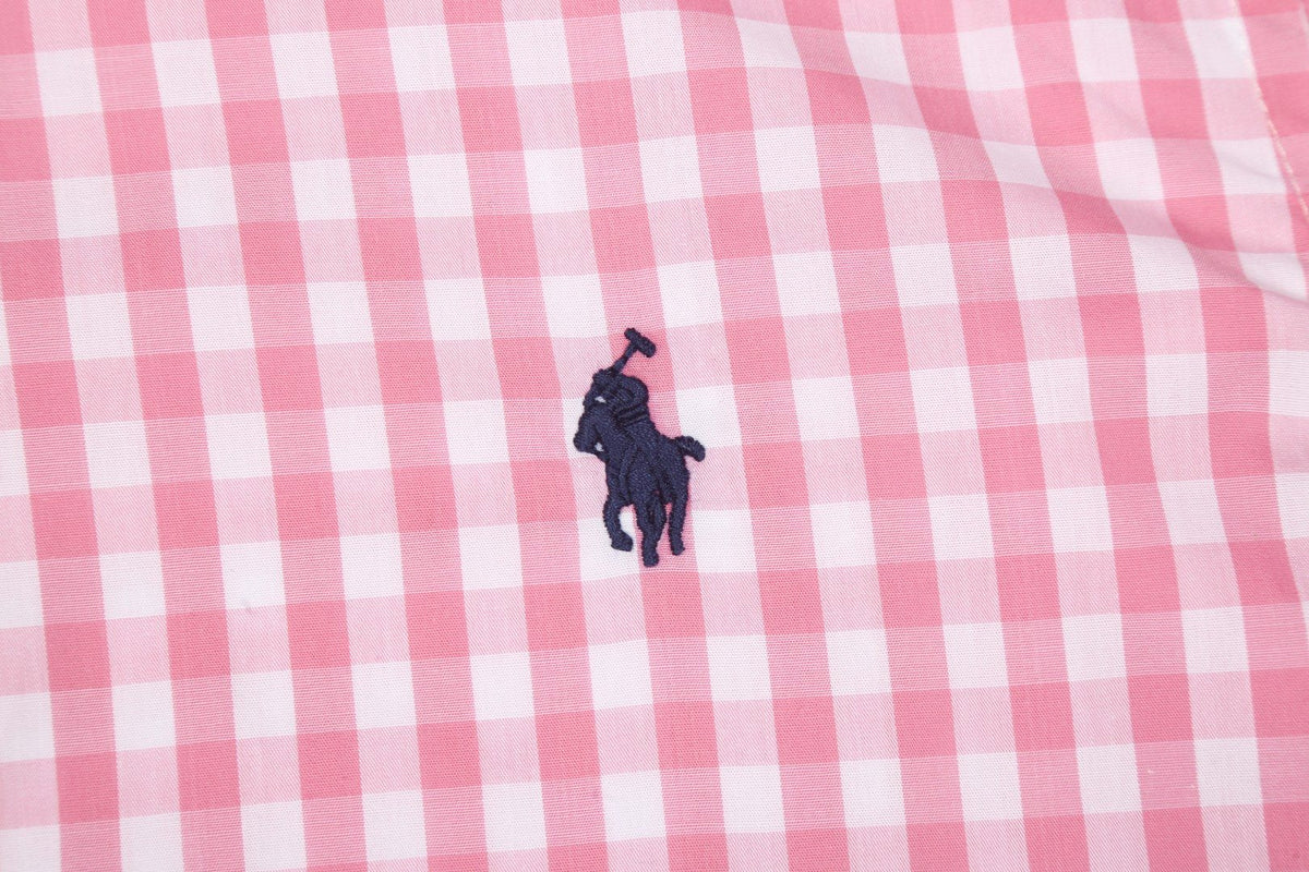 Ralph Lauren Gingham Short-Sleeve Button-Down Shirt