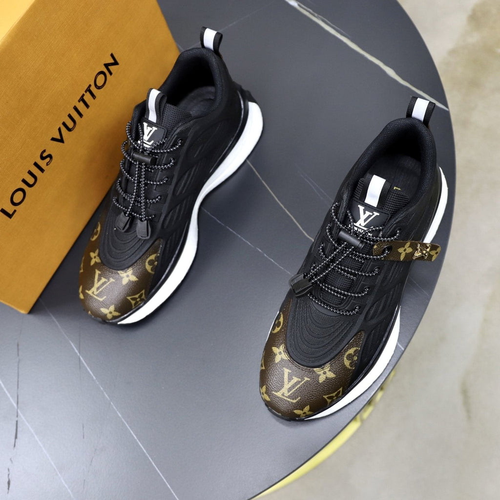 Louis Vuitton Men's Monogram Panel Sneakers