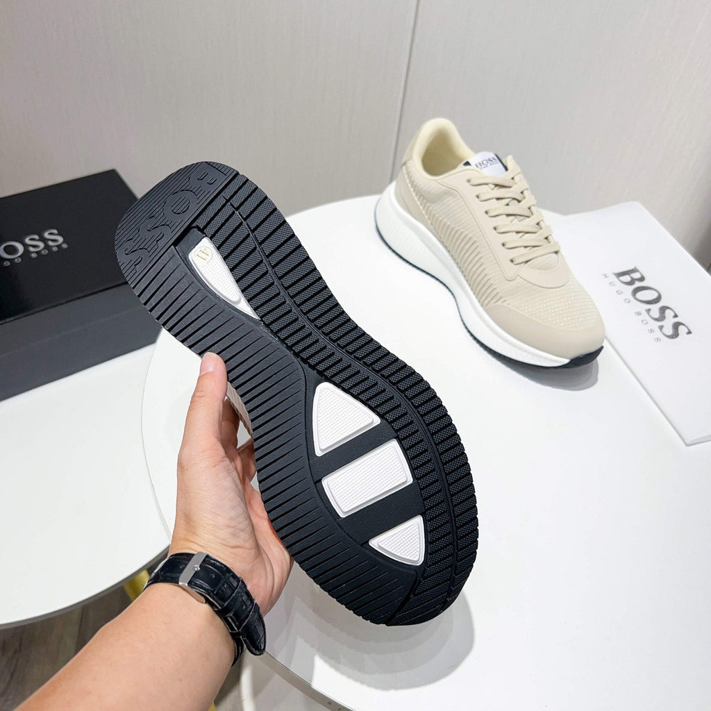 BOSS Knit Low-Top Sneakers