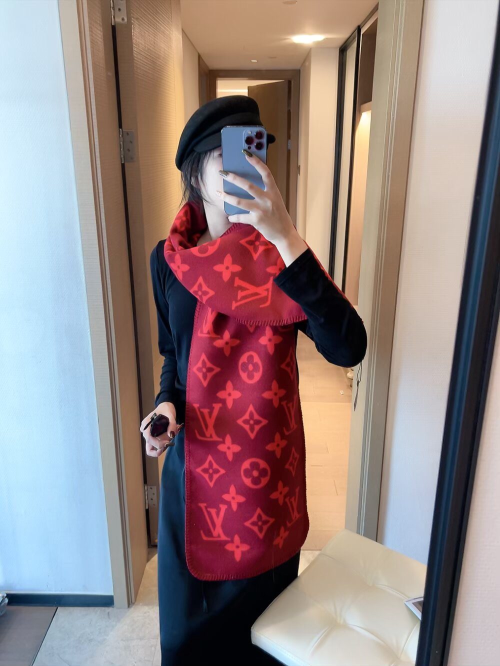 Louis Vuitton Monogram Scarf