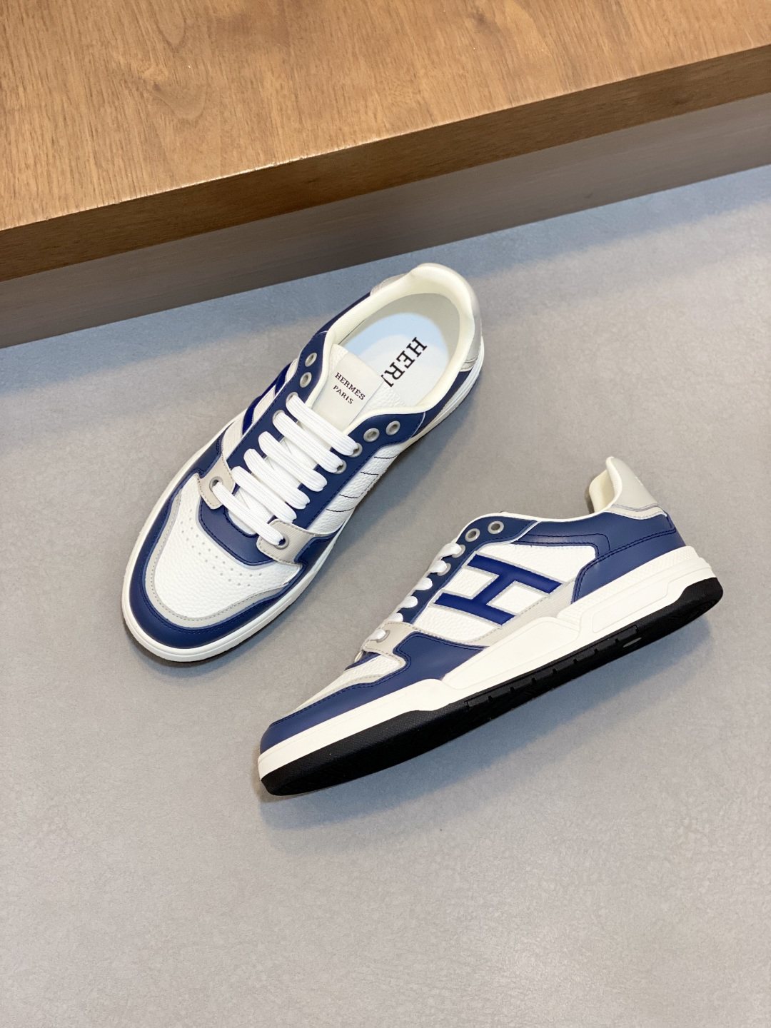 Hermès H-Panel Low-Top Sneakers
