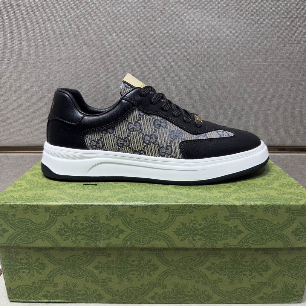 Gucci Men's Patterned-Panel Sneakers