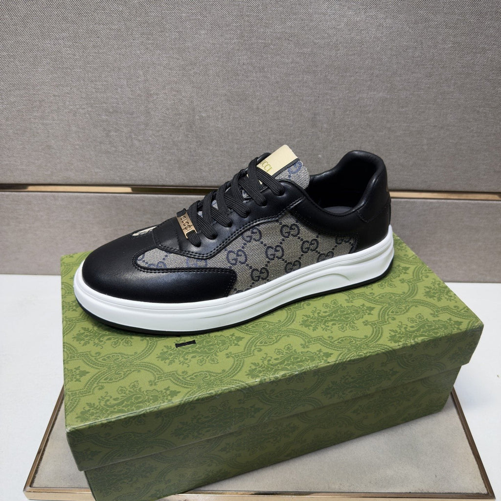 Gucci Men's Patterned-Panel Sneakers