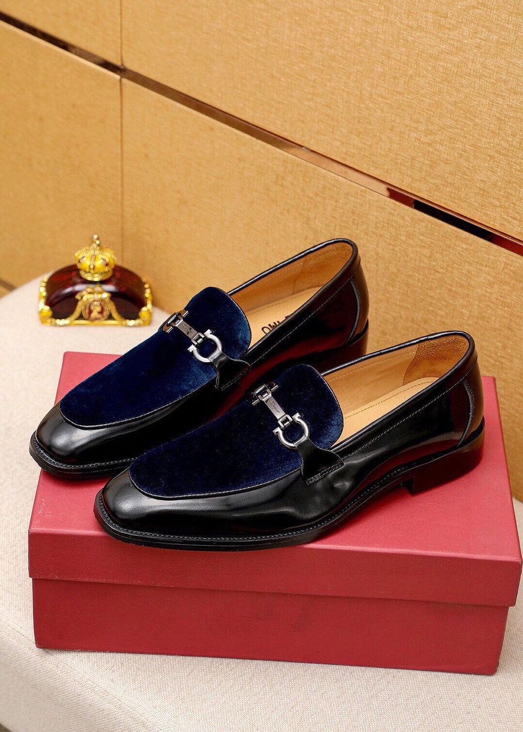 Ferragamo Metal Bit Loafers
